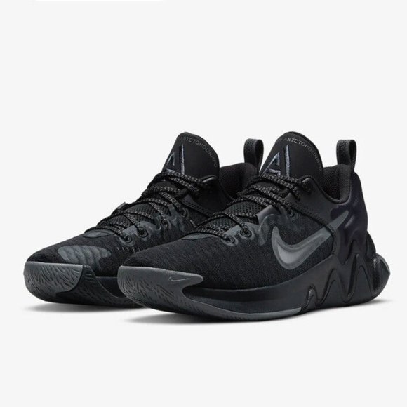 Nike Giannis Immortality 3 Black/Clear Anthracite - Picture 1 of 5